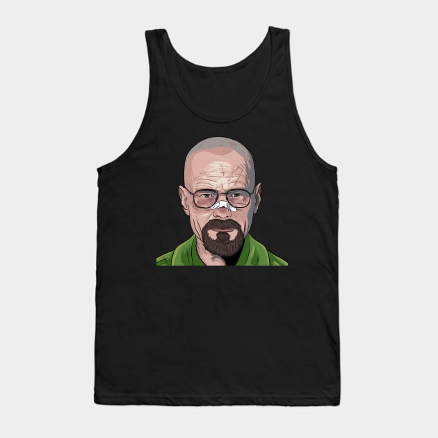 Walter White - Breaking Bad Tank Top by Black Snow Comics